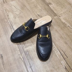 Gucci slip on mules